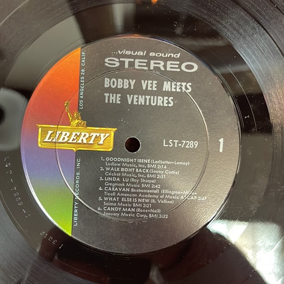 Bobby Vee meets the Ventures Vinyl Record LP - Picture 4 of 6